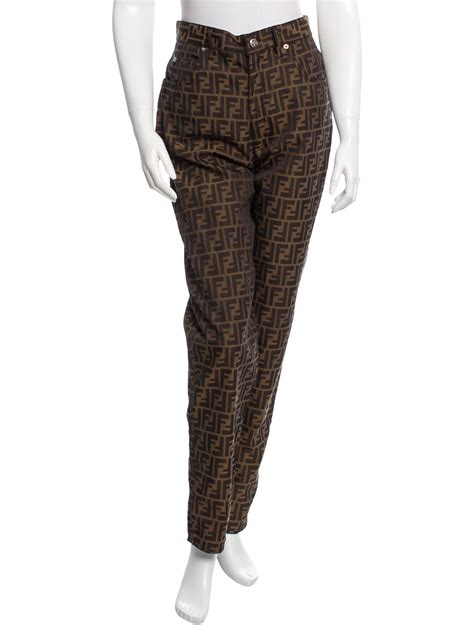 fendi zucca trousers|Fendi zucca size 9 shoes.